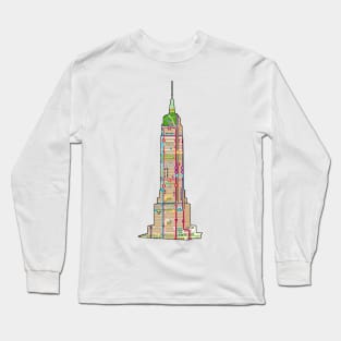 Empire State Building Long Sleeve T-Shirt